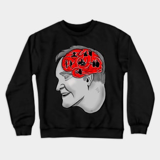 The Brain of Tarantino Crewneck Sweatshirt